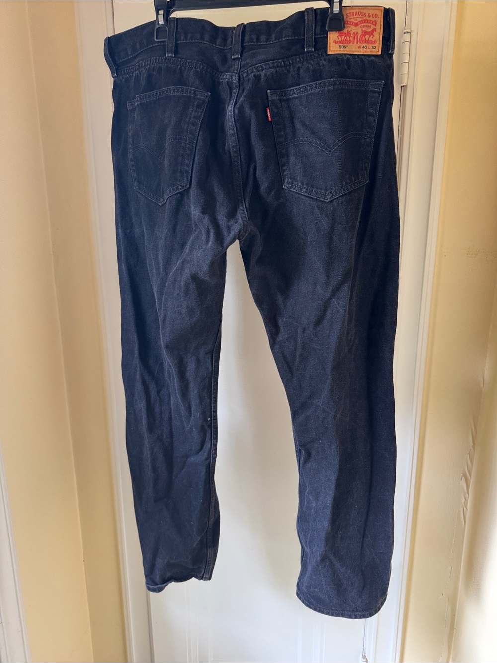 Levi's Navy Relaxed Fit Jeans - Picture 7 of 7